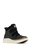 Sorel Out N About Iv Classic Waterproof Duck Boot In Black/chalk