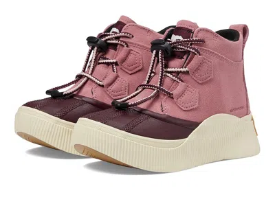 Sorel Out N About Iv Classic Wp (little Kid/big Kid) Kids Shoes Dazed Mauve/honey White : 6 Big Kid M, Lea