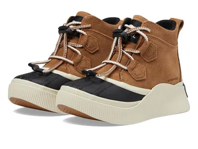 Sorel Out N About Iv Classic Wp (little Kid/big Kid) Kids Shoes Taffy/black : 3 Little Kid M, Leather