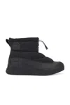 Sorel Out N About Puffy Winter Booties In Black & Chalk