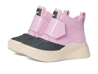 Sorel Out N About Iv Strap Waterproof (toddler/little Kid) Kids Shoes Pink Flare/pearlescent : 8 Toddler M