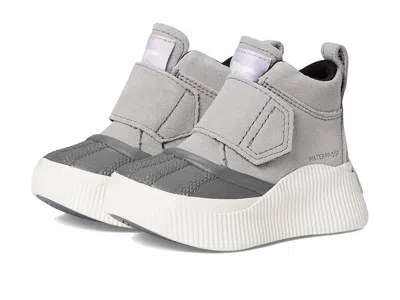 Sorel Out N About Iv Strap Wp (toddler) Kids Shoes Dove/quarry : 4 Toddler M, Suede
