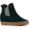 Sorel Out N About Slip-on Wedge Shoe Ii In Black/gum