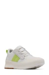 Sorel Out N About Waterproof Low Top Sneaker In Sea Salt/tippet
