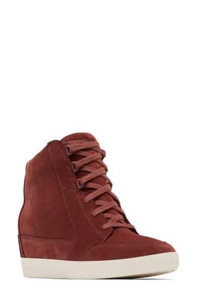 Sorel Out N About Wedge Ii Shoe In Red