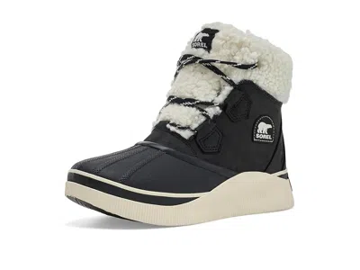 Sorel Out N Abouttm Iv Chillz Waterproof Women's Snow Shoes Black/sea Salt: 7.5 B - Medium, Leather