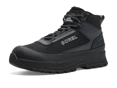 Sorel Outing Nw Mid Waterproof Men's Boots Black/black: 13 D - Medium In Multi