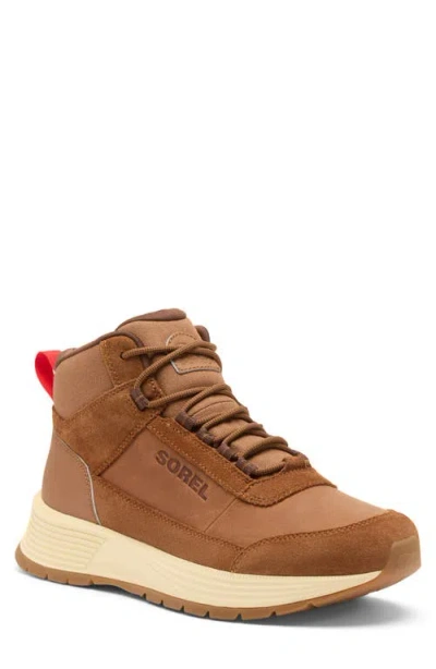 Sorel Outing Se Mid Waterproof Hiking Boot In Brown