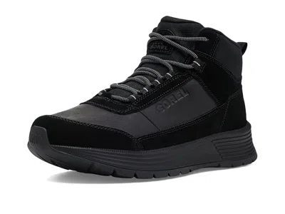 Sorel Outing Se Mid Waterproof Men's Boots Black/black: 8.5 D - Medium