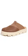 Sorel Rein Cb Clogs Velvet Tan/bleached Ceramic
