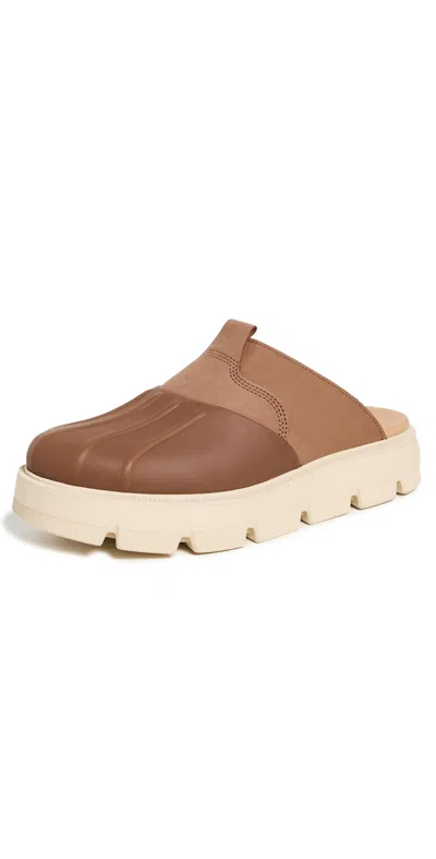 Sorel Rein Cb Clogs Velvet Tan/bleached Ceramic