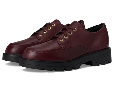 Sorel Revel Ave Derby In Burgundy