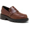 Sorel Revel Ave Penny Loafer In Brown