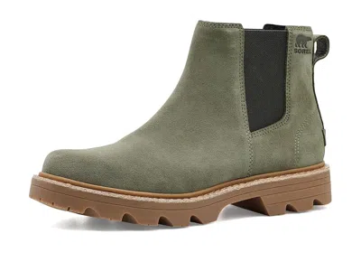Sorel Revel Rd Chelsea Waterproof Women's Boots Stone Green/gum 2: 5.5 B - Medium
