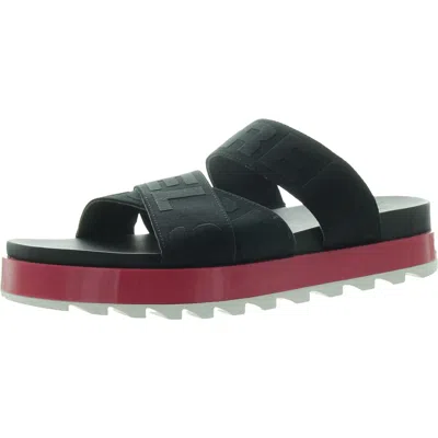 Sorel Roaming Sport Womens Logo Knit Slide Sandals In Multi