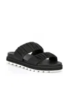 Sorel Roaming Two Strap Sandal In Black, Chalk In Black