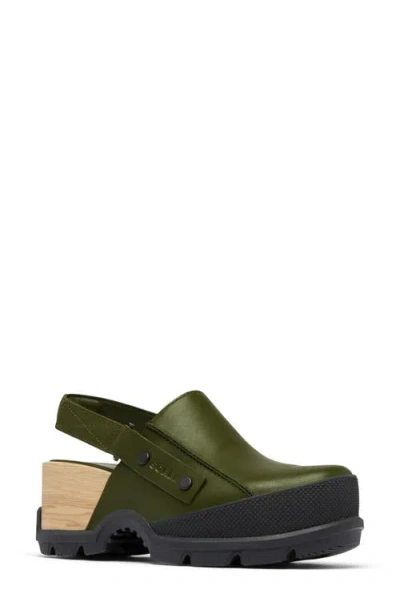 Sorel Roam'n Rbr Clog In Utility Green/black