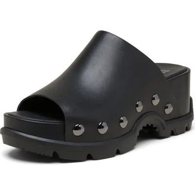 Sorel Roam'n Slide Platform Sandal In Black