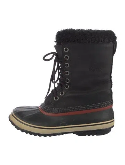 Pre-owned Sorel Rubber Rain Boots In Multi