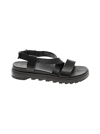 Pre-owned Sorel Sandals In Black