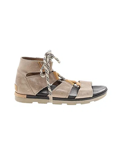 Pre-owned Sorel Sandals In Brown