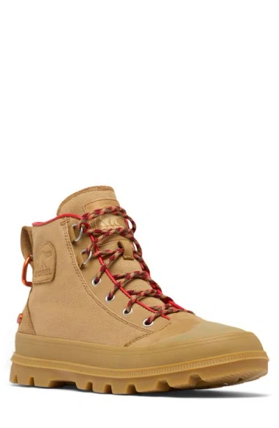 Sorel Scout N About™ Mid Sneaker In Caribou Buff/gum