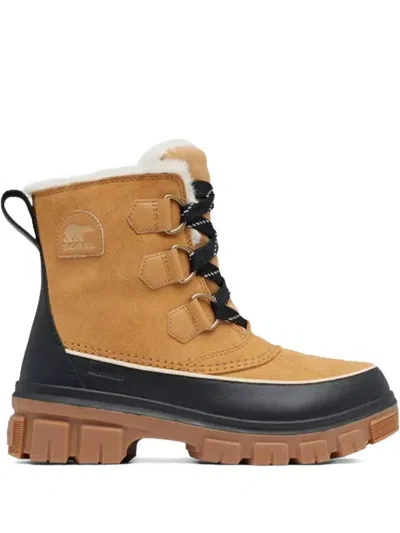 Sorel Shearling Boots In Brown