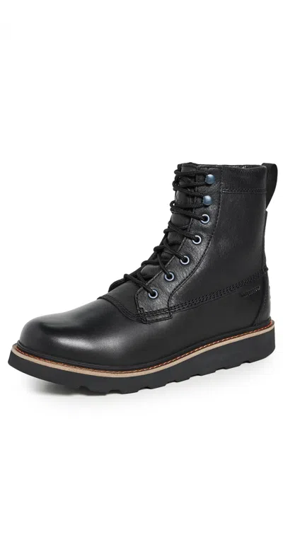 Sorel Slabtown 62 Caribou Hi-viz Waterproof Boots Black