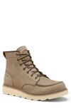 Sorel Slabtown 62 Waterproof Moc Toe Boot In Brown