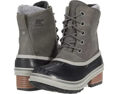 Sorel Slimpack Iii Lace Nl3810-052 Duck Boots Women's Quarry Waterproof Fd1338 In Gray