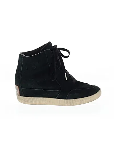 Pre-owned Sorel Sneakers In Black