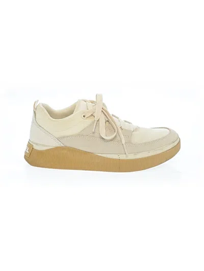 Pre-owned Sorel Sneakers In Ivory