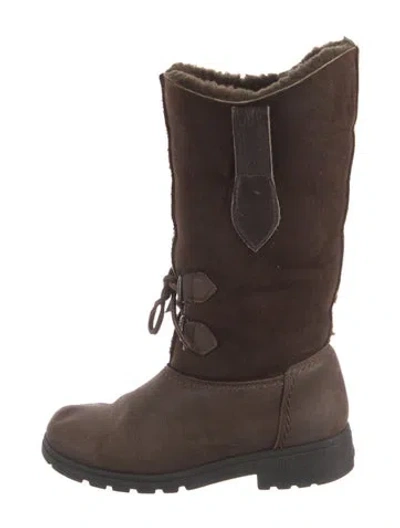 Pre-owned Sorel Suede Boots In Brown