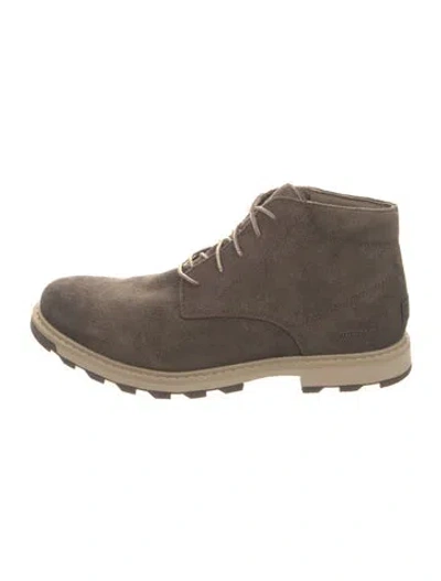 Pre-owned Sorel Suede Boots In Brown