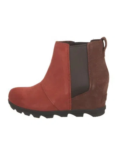 Pre-owned Sorel Suede Chelsea Boots In Multi