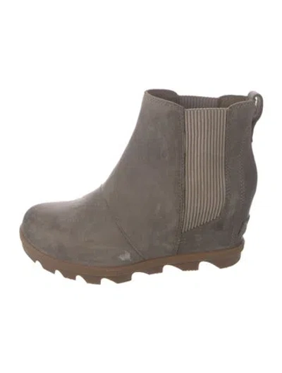 Pre-owned Sorel Suede Chelsea Boots In Multi