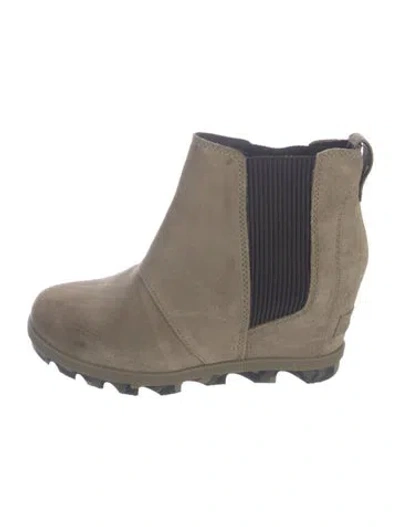 Pre-owned Sorel Suede Chelsea Boots In Multi