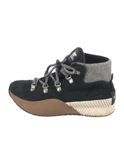 Pre-owned Sorel Suede Chunky Sneakers In Multi