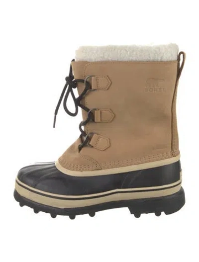 Pre-owned Sorel Suede Lace-up Boots