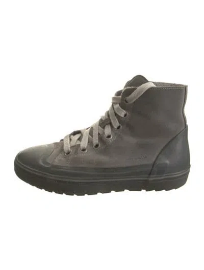 Pre-owned Sorel Suede Lace-up Boots In Green