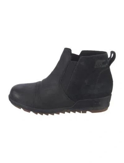 Pre-owned Sorel Suede Rain Boots In Multi