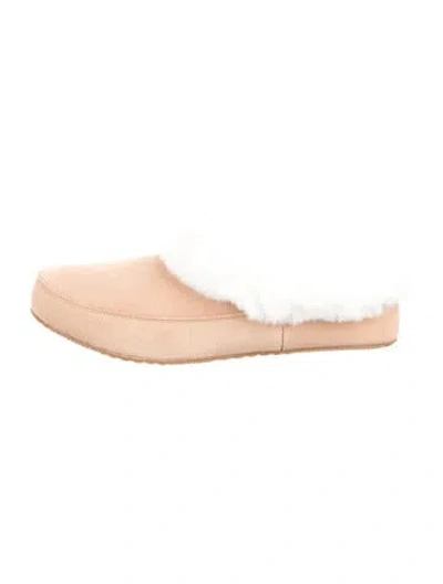 Pre-owned Sorel Suede Slippers In Neutrals