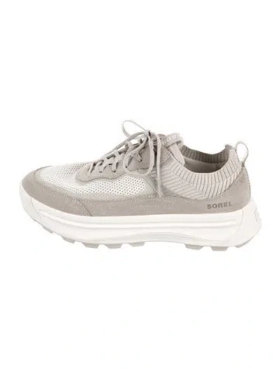 Pre-owned Sorel Suede Sneakers In Gray
