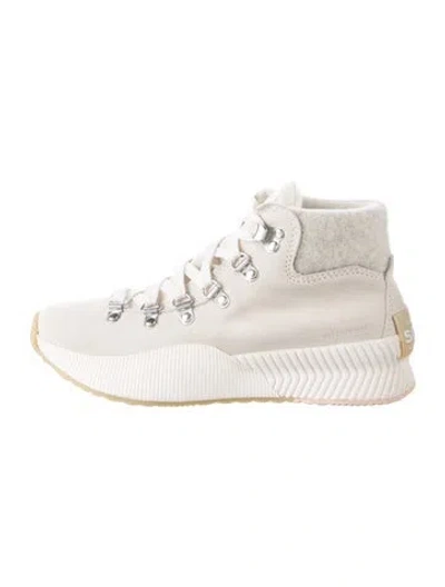 Pre-owned Sorel Suede Sneakers In Neutrals