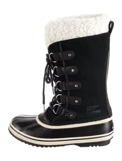 Pre-owned Sorel Suede Snow Boots In Blue
