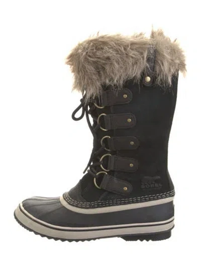 Pre-owned Sorel Suede Snow Boots In Multi