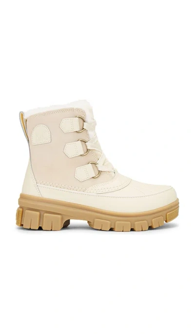 Sorel Tivoli V Boot In Beige Suede