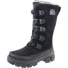 Sorel Tivoli Iii Womens Leather Cold Weather Snow Boots In Black