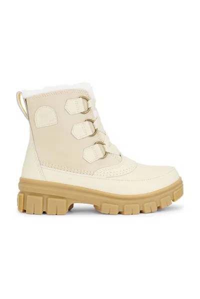 Sorel Tivoli V Boot In Beige Suede