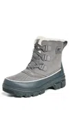 Sorel Tivoli V Faux Fur Lined Waterproof Boot In Quarry, Grill